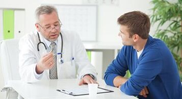 Patient a Consultatioun mat engem Spezialist
