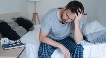 e Mann huet Prostataproblemer