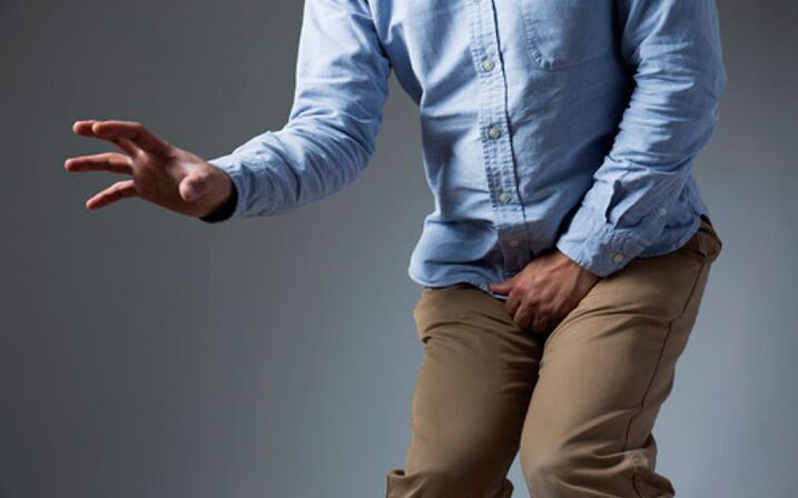 Leescht Schmerz mat Prostatitis